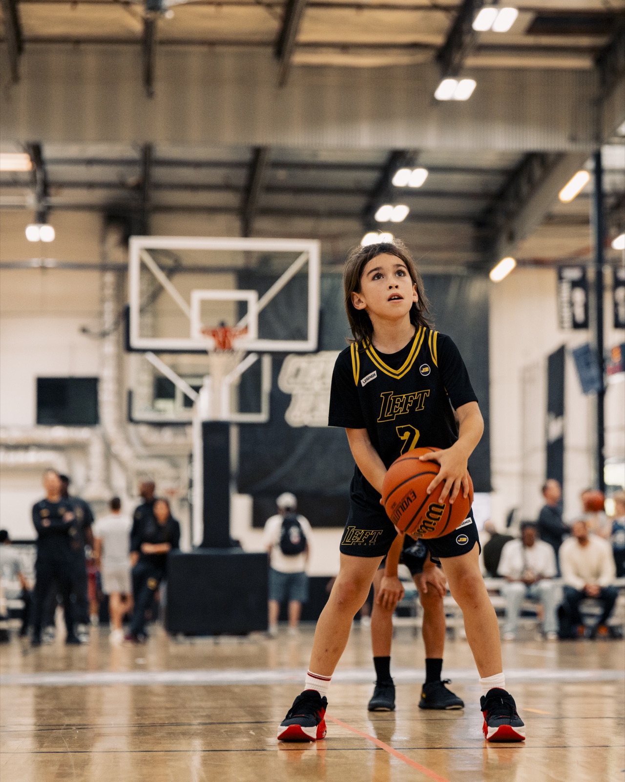 Player shooting free throw